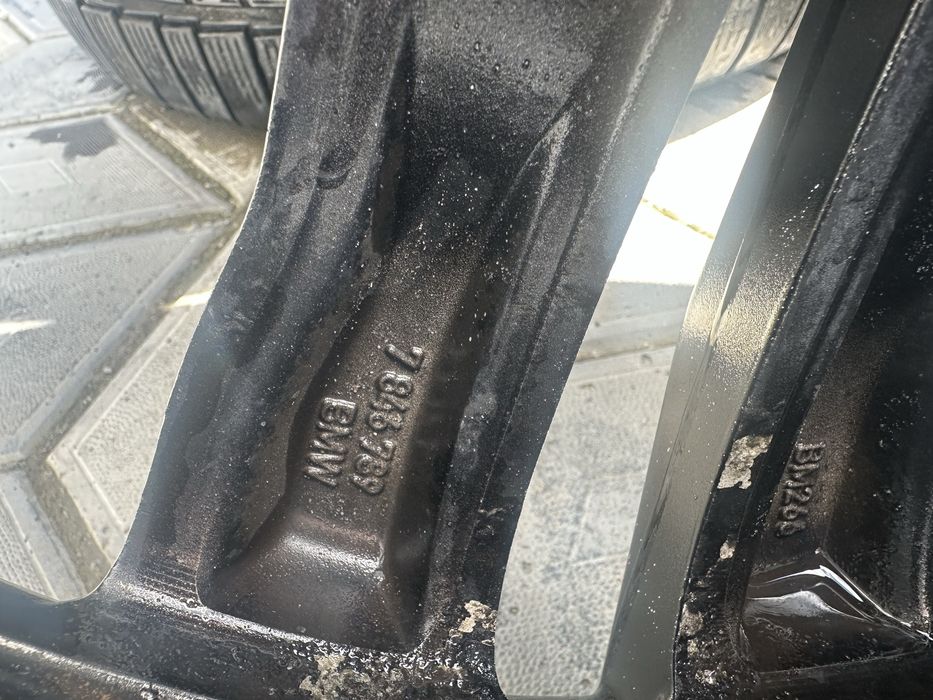 Jante aliaj BMW in doua latimi R20 + cauciucuri in stare buna 10j / 11 j x 20