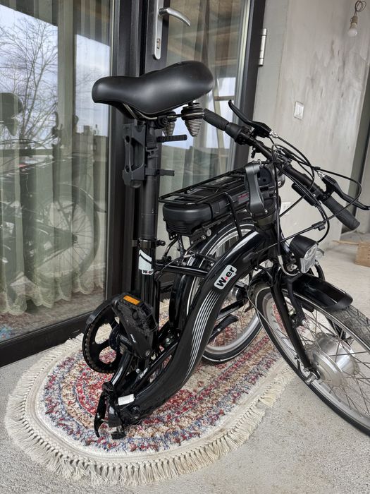 Bicicletă electrică pliabilă, stare nouă