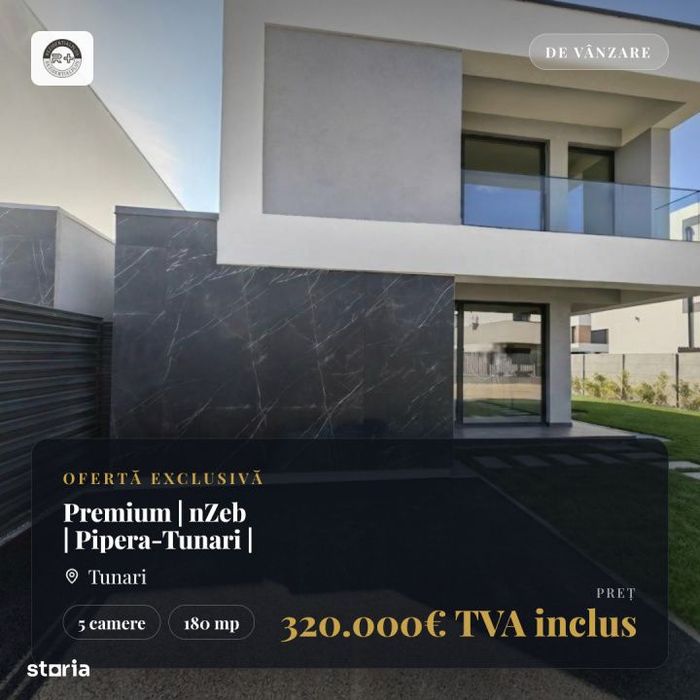 Vila Premium| 5 Camere | Pipera Tunari |