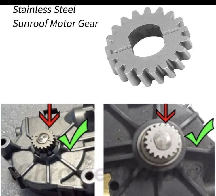 Rotita pinion reparatie motoras trapa Mercedes-Benz W202 W204 W212