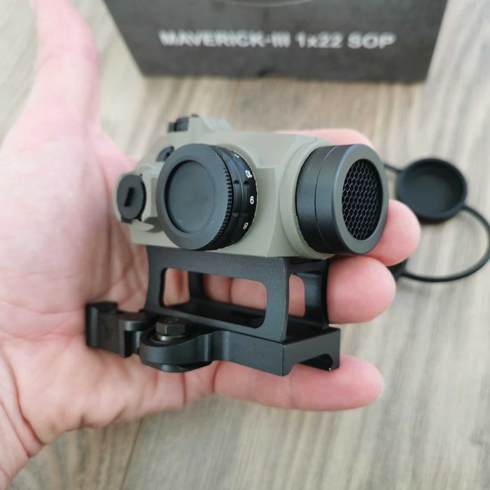 ГУМИРАН Бързомер Vector Optics Maverick 1x22 БЪРЗ МОНТАЖ
