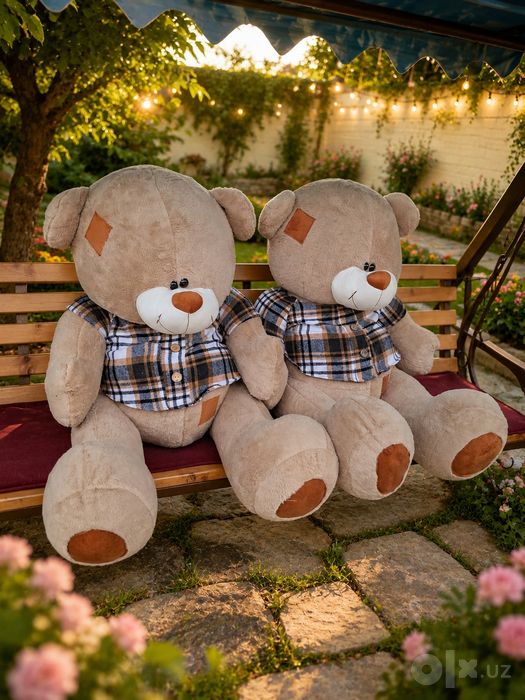 Teddy Ayiq Stich Myahkiy igrushkalar