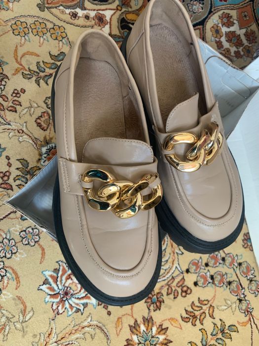 мокасины на высокой подошве