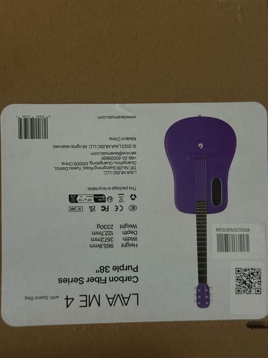 Chitara Lava Music Lava ME 4 Carbon 38" Sigilata