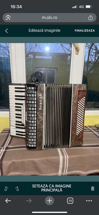 Vând acordeon berezka
