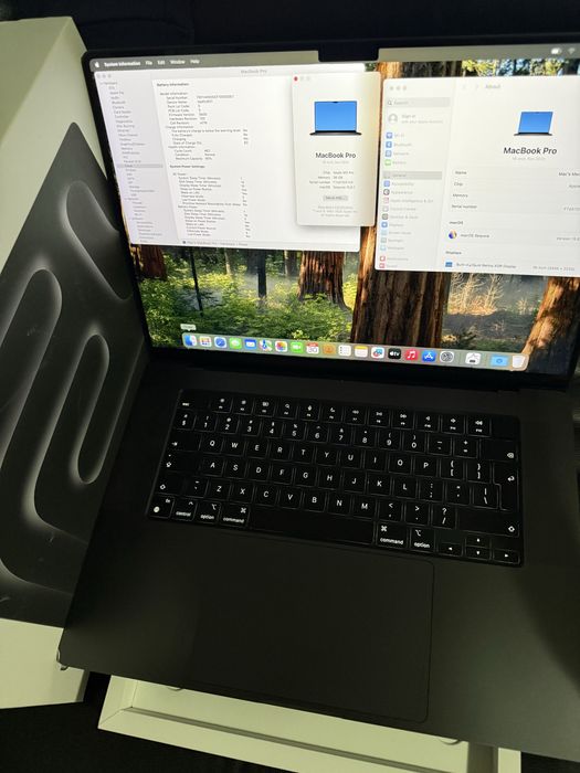  MacBook Pro 16 inch M3 Pro**36 GB**512 SSD**