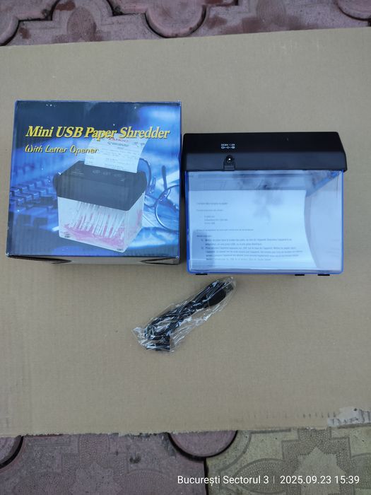 Mini tocător hârtie