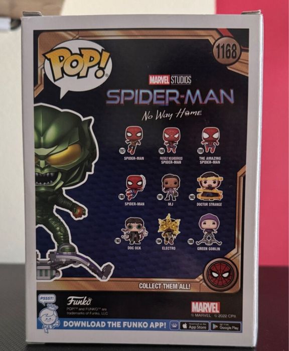 Green goblin funko pop ново