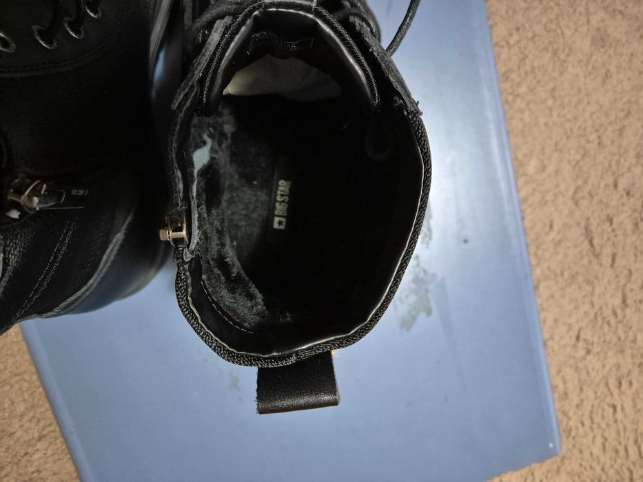 Ghete barbatesti BIG Star, piele naturala, supercalitate, 46, noi.