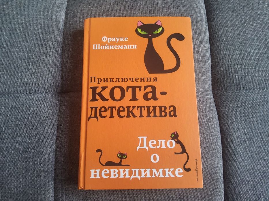 Книга "Приключения Кота детектива-дело о невидимке"-Фрауке Шойнеманн