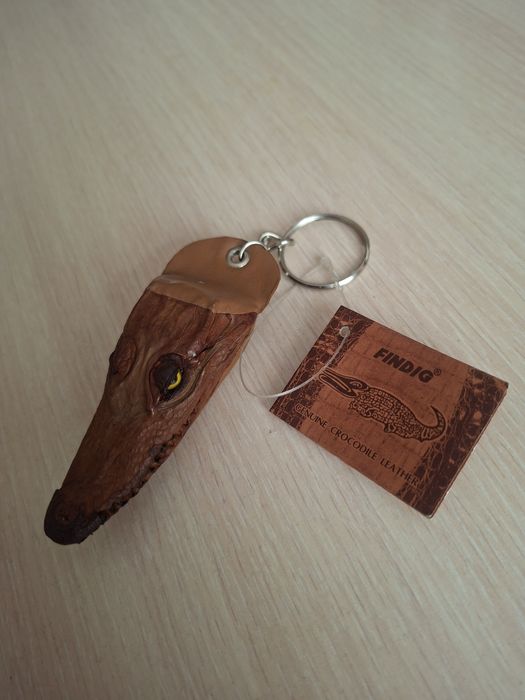 Брелок из головы крокодила