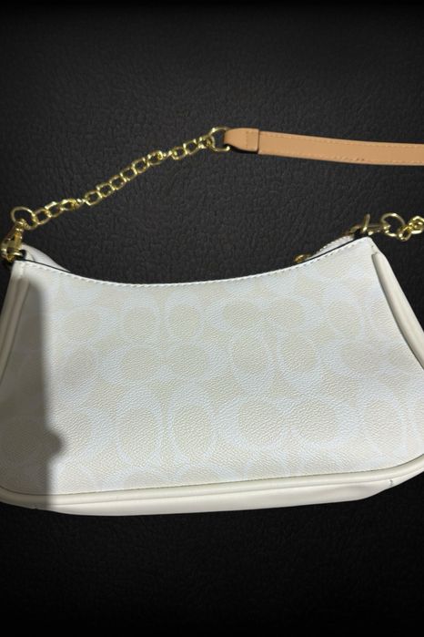 Geanta Alba Coach Negociabila