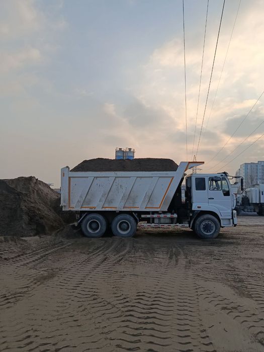 Щебень клинец кум тош доставка Хово Ман зил