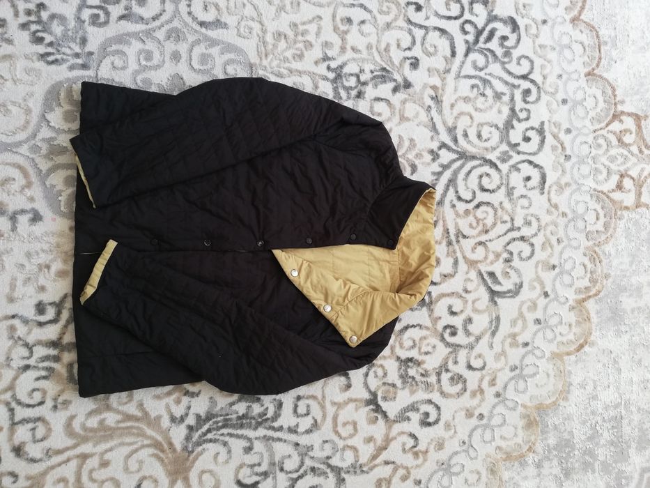 Куртка из пуха двусторонняя Button