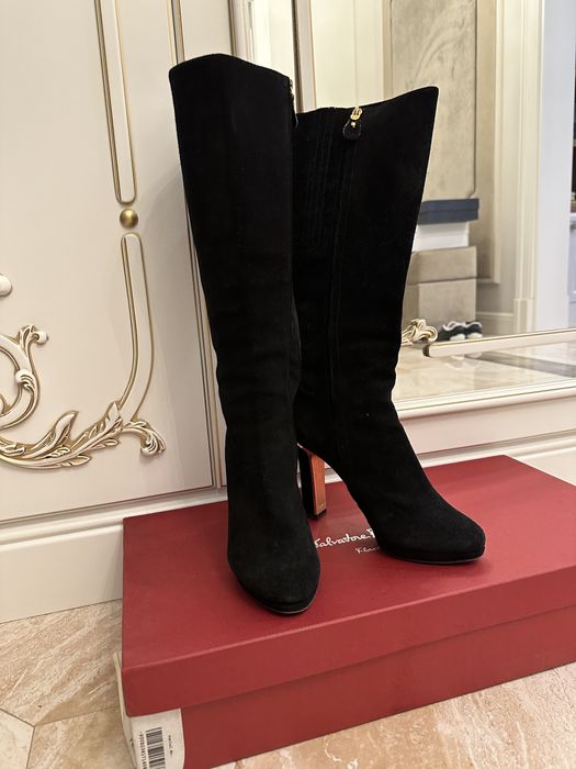 Сапоги зимние Salvatore Ferragamo, оригинал