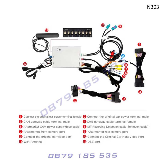 Android CarPlay модул Mercedes S W221 NTG мерцедес с класа навигация