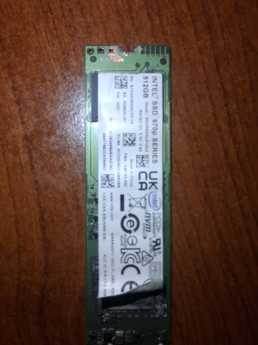 SSD M.2 NVME 512