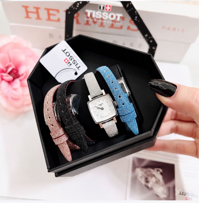 Оригинальные новые Tissot Lovely женские часыс брилиантами Швейцария