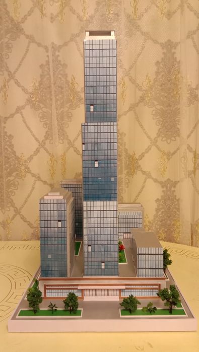 Макет АбуДаби Плаза