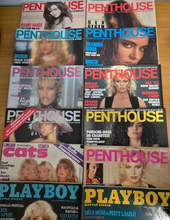 Ретро германски списания Penthouse/Playboy
