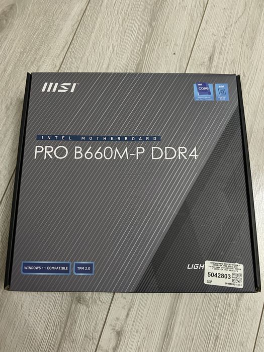 Intel Core i5 12400f + MSI B660M-P DDR4