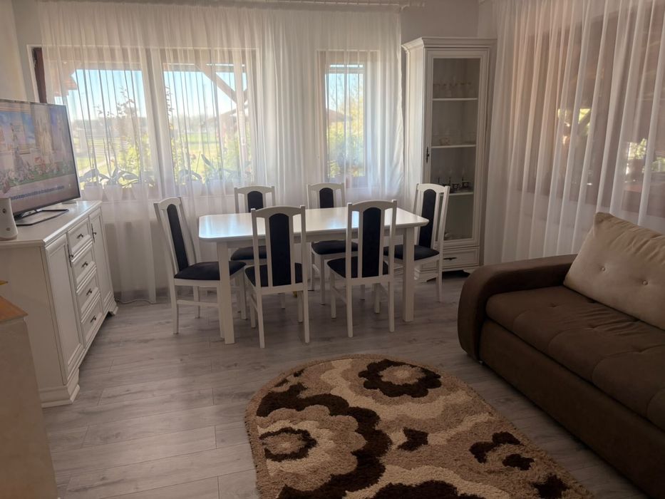 Apartament 3 cam + 10 ari teren ( curte+ livadă)