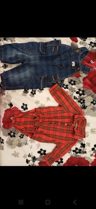 Lot hainute camasa/pantalon/pantofi