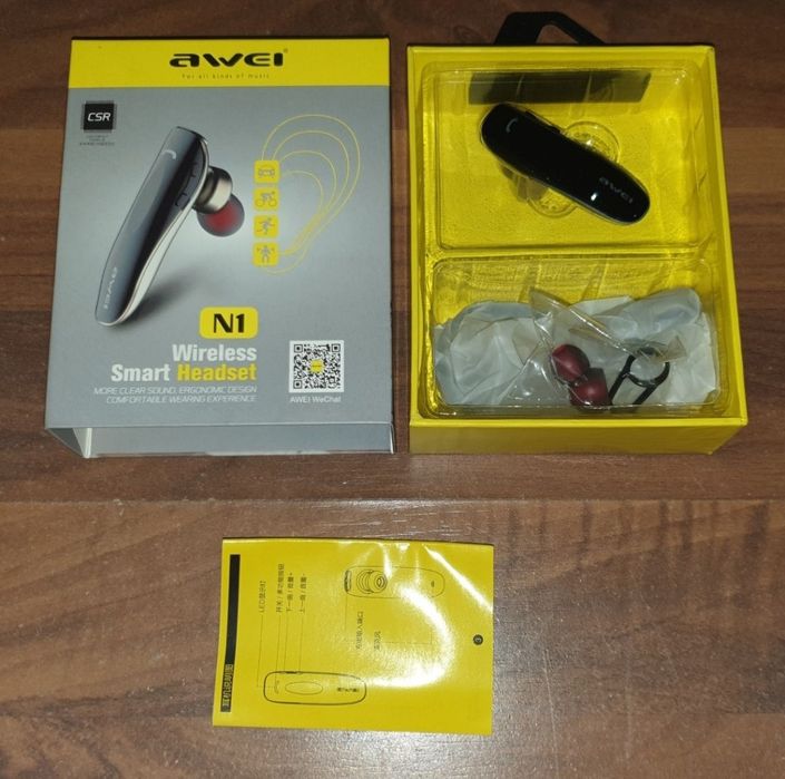 Casca handsfree bluetooth originala Awei (nu Plantronics Jabra)