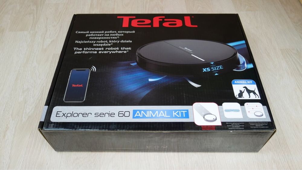 Робот пылесос Tefal 60 xs