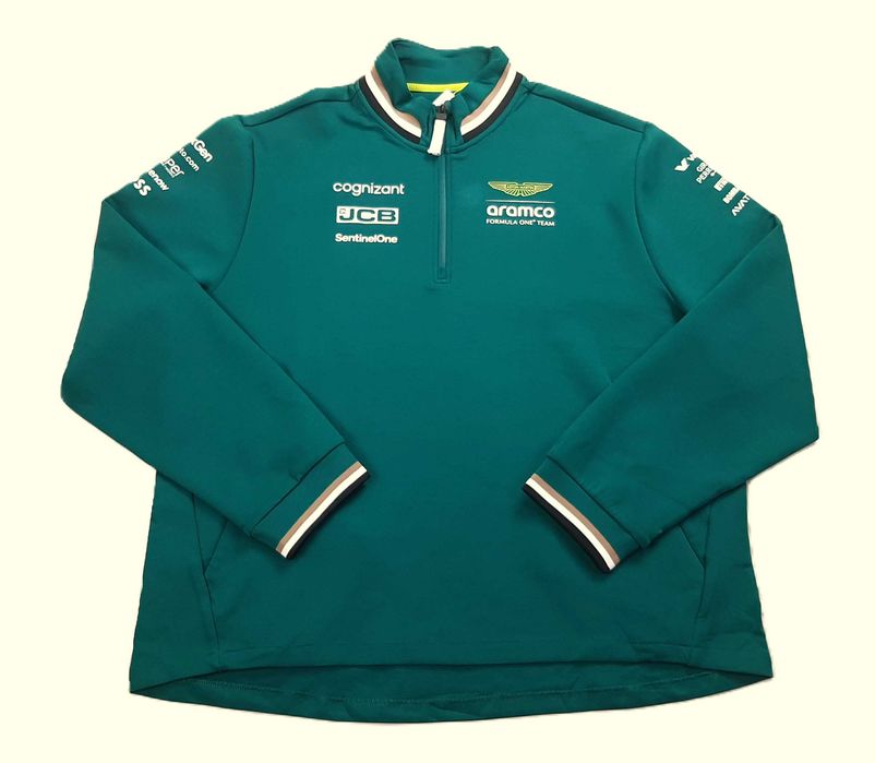 Aston Martin x Hugo Boss F1 Team - Оригинална мъжка блуза р-р 2XL