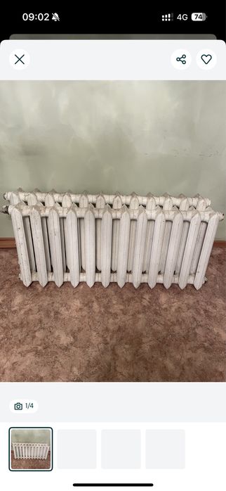 Чугунные батареи, радиаторы для отопления