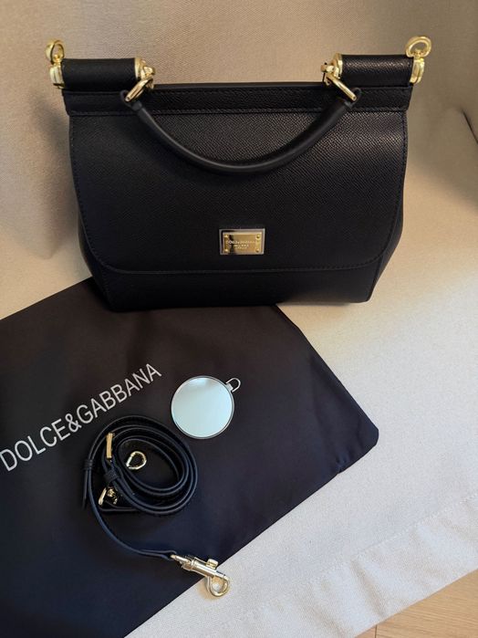 Geanta dolce gabbana sicily piele naturala