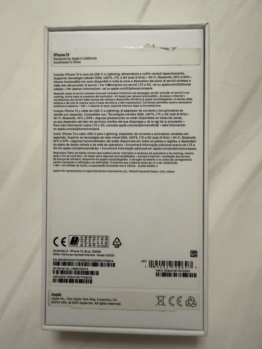 Iphone 13 256Gb в идеальном состоянии