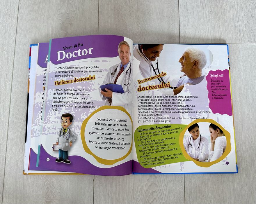 Când o să fiu mare, vreau să devin. Care va fi meseria ta?, 6 ani+