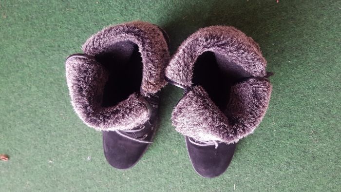 Botine piele intoarsa