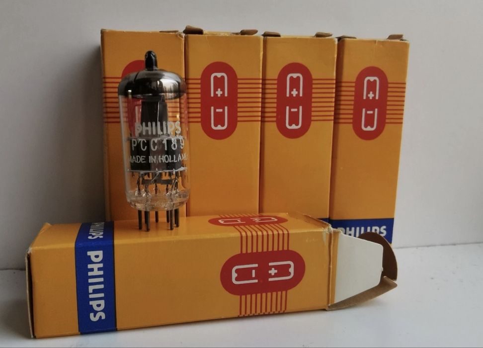 Lampi / tuburi Philips PCC189 NOS testate (1961-1964)