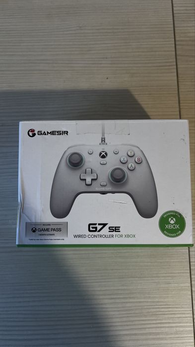 Controller Gamesir cu fir pentru Xbox PC G7 SE Alb GAMEPASS