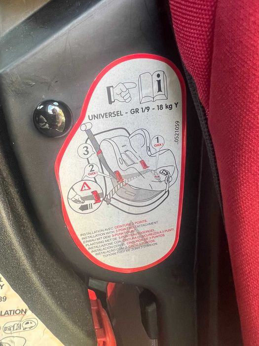 Детско столче за кола Bebe Confort, 9-18, Isofix