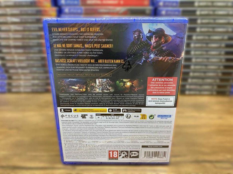 НОВЫЙ диск Evil West PS5 Большой Выбор Игр