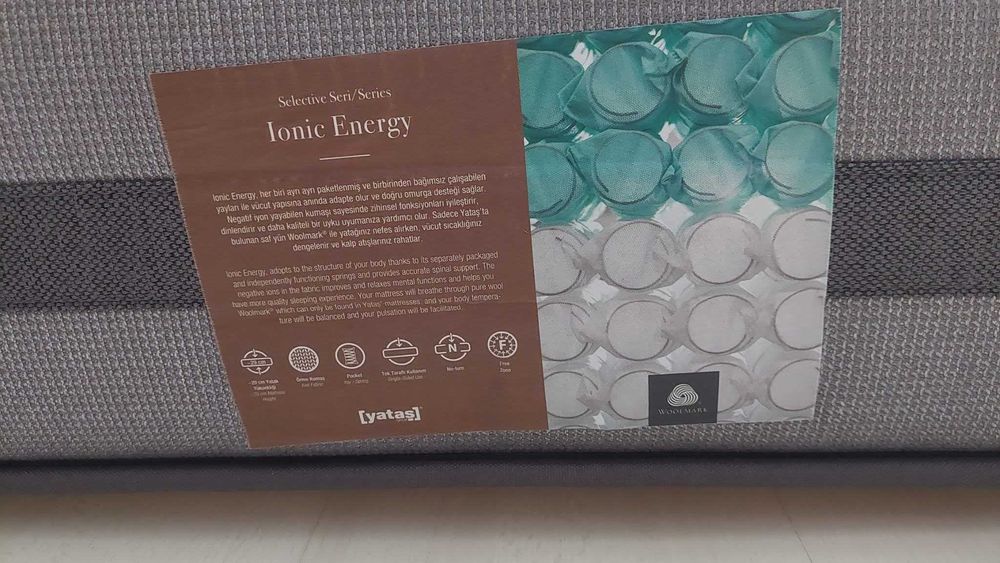 Pat 140x200 Mobexpert si saltea Ascona Ionic Energy