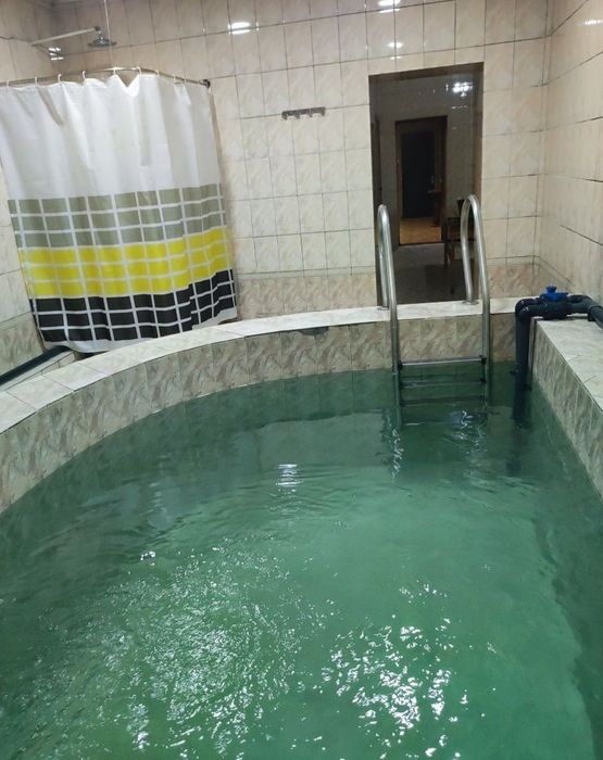 Семейная баня на дровах