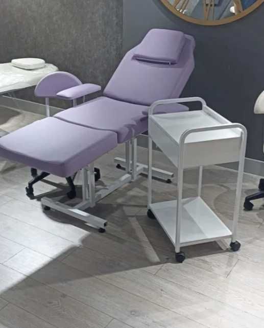 Козметична кушеткка+ табуретка +шкафче. Безплатна доставка