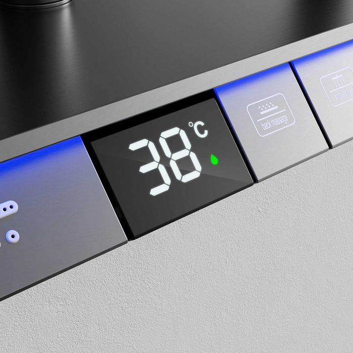 Интелигентен душ с дисплей и LED подсветка Bliote™ Premium Advanced