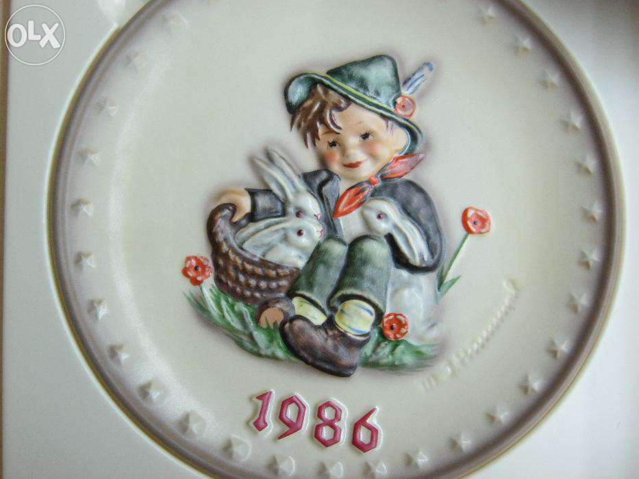 LOT farfurii portelan de colectie "GOEBEL".