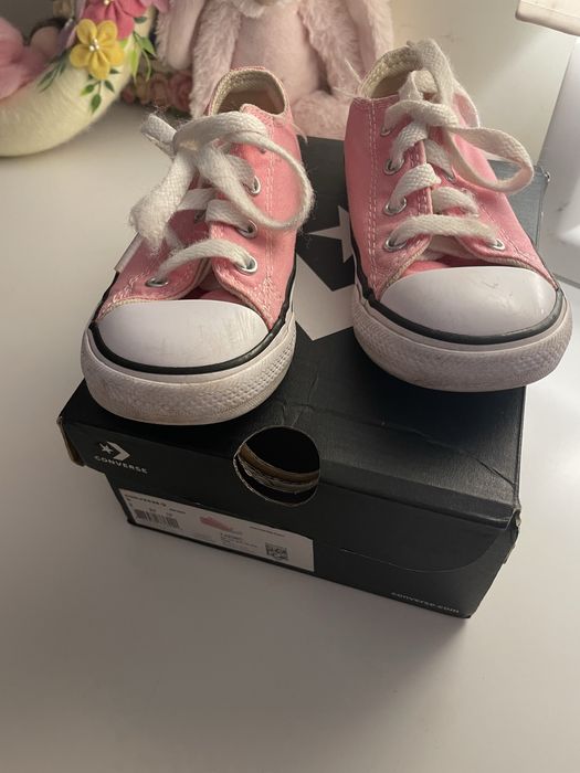 Детски гуменки розови Converse 24 номер