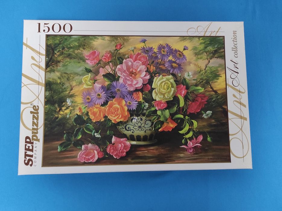 Пазлы Цветы 1500 шт