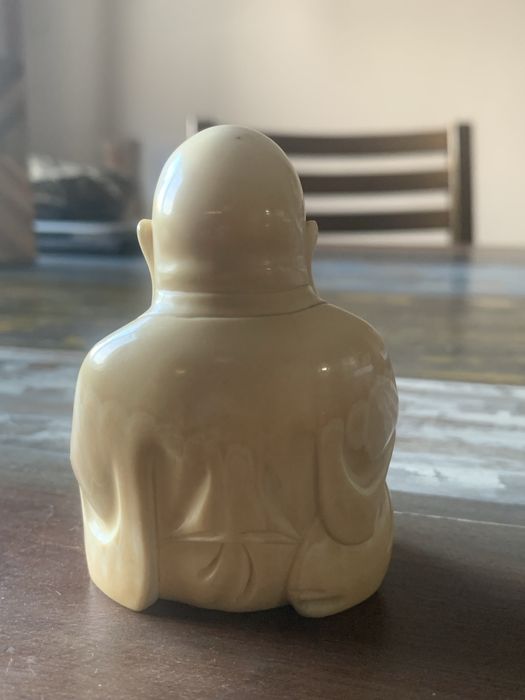 Стара китайска фигура Буда, кост