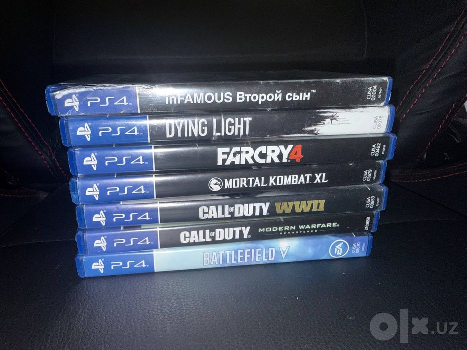 Оригинальные диски PS4
