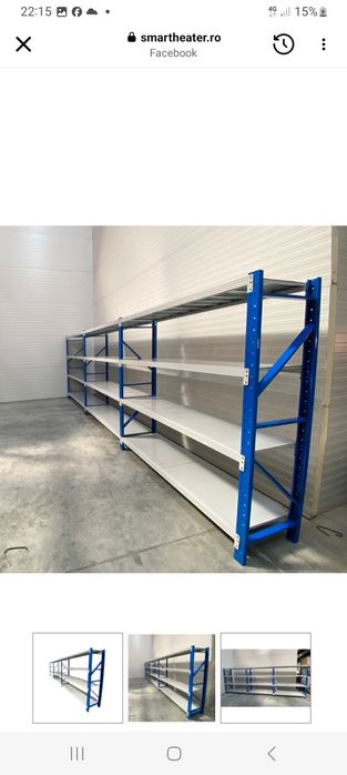 Rafturi metalice profesionale euro paleti