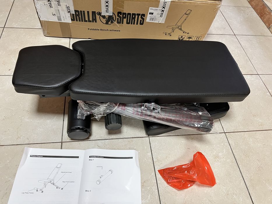 Banca reglabila pliabila piept umeri inclinat declinat drept germany